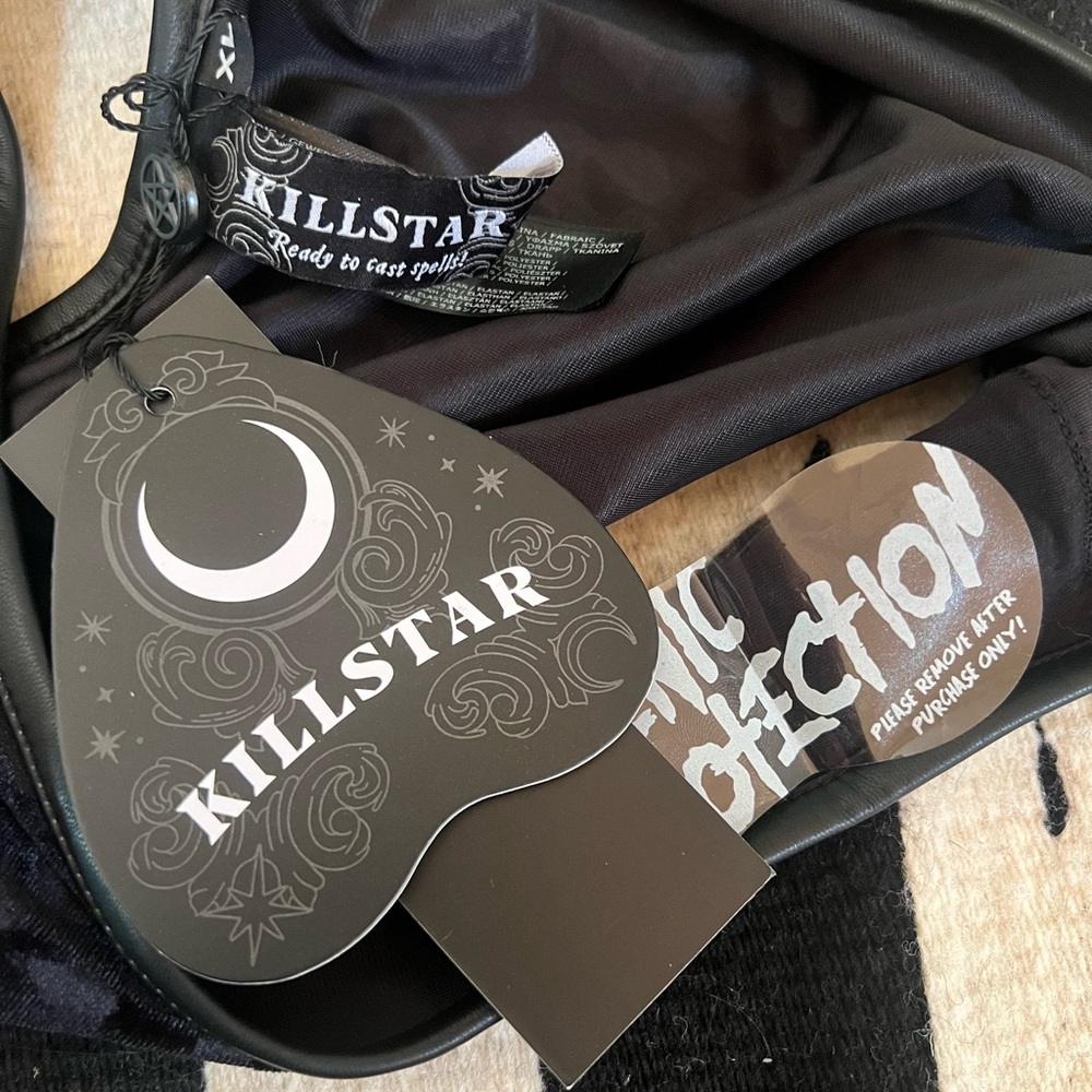 Killstar Barberella halter bodysuit - Picture 6 of 6